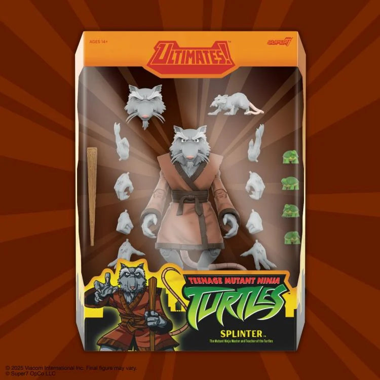 TMNT - Splinter Ultimate - 2003 Animated Series - Super7