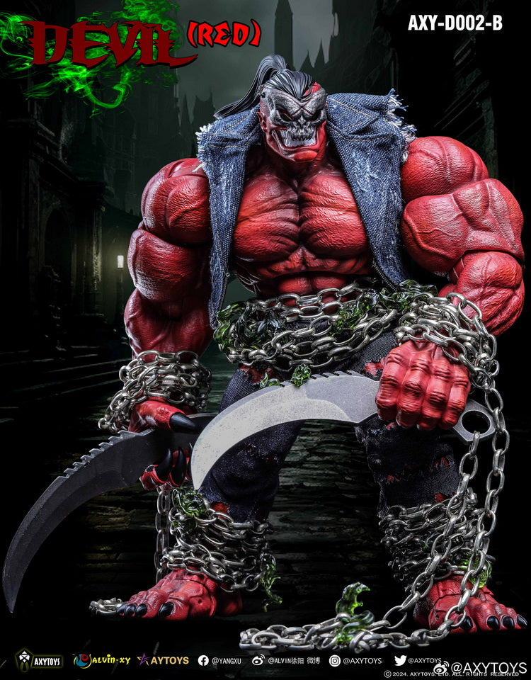 Axytoys - Devil (Deluxe Red) - 1/12 Scale – eCollectibles