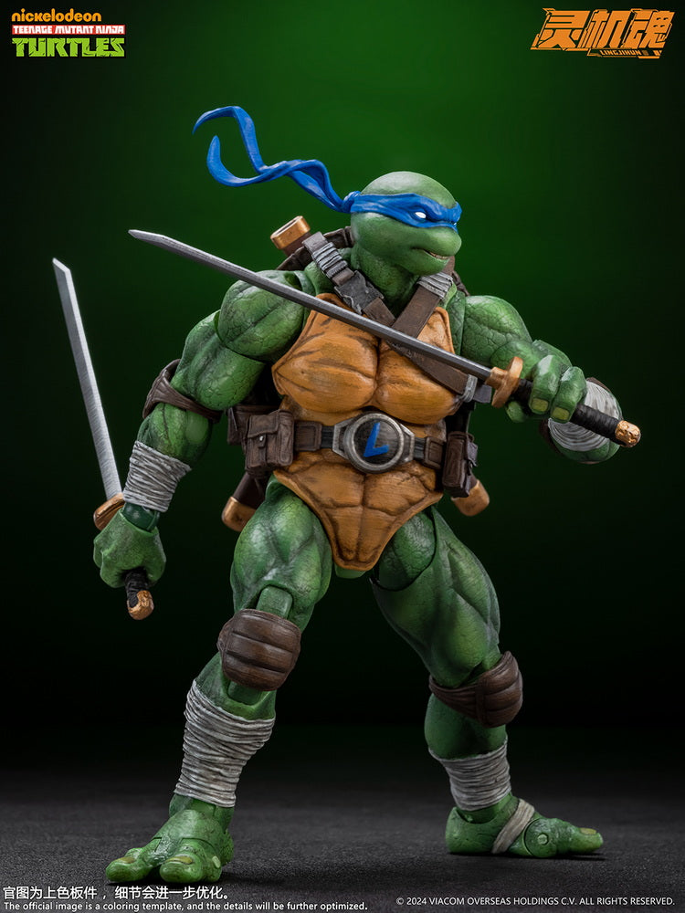 metytoyz 灵机魂 LingJiHun TMNT タートルズ レオナルド TMNT - Leonardo - 1/12 Scale - Lingjihun - Mety Toys – eCollectibles