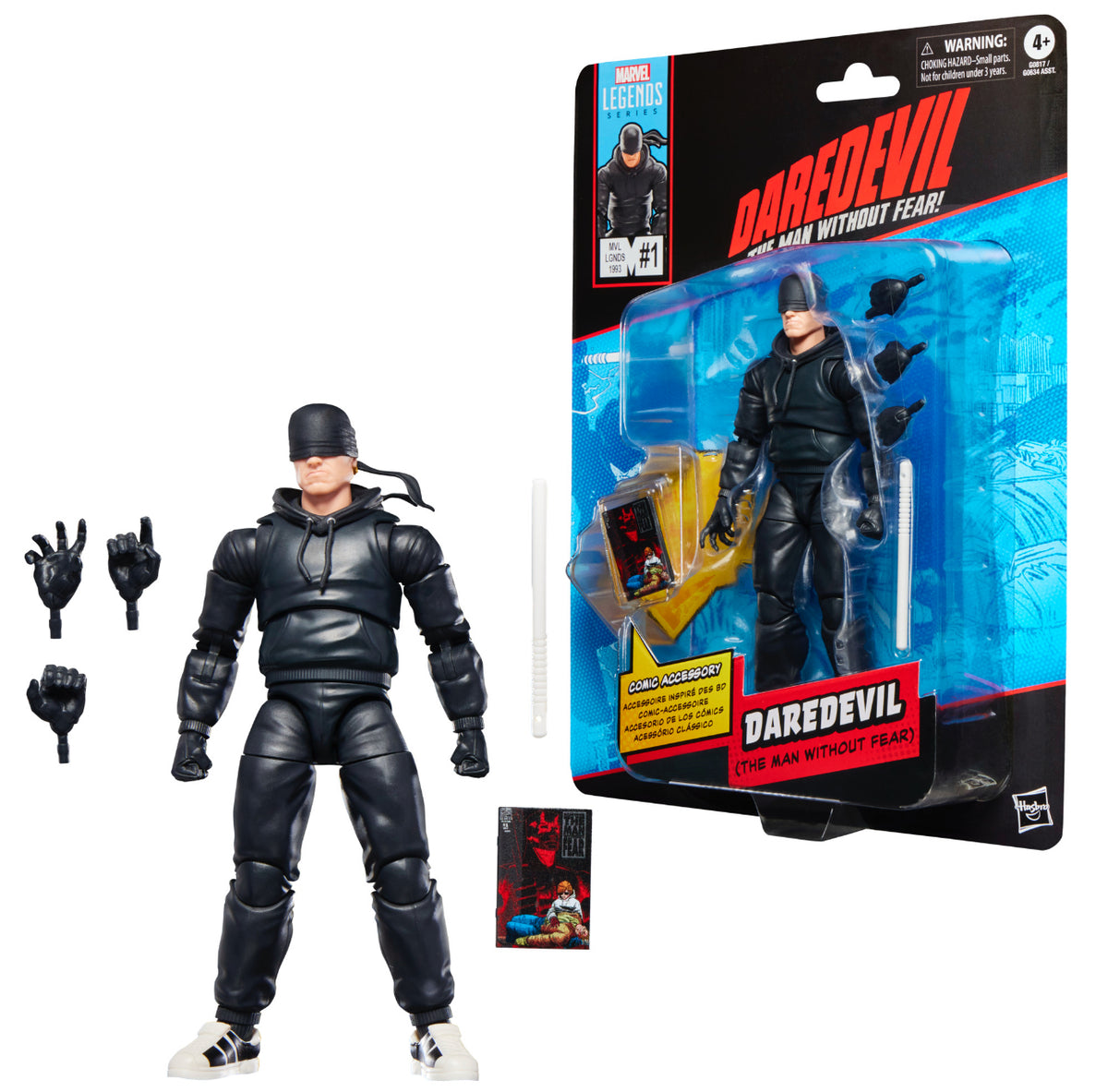 マーベルレジェンド　デアデビル　the man without fear Marvel Legends - Daredevil - The Man Without Fear - Mini Comic