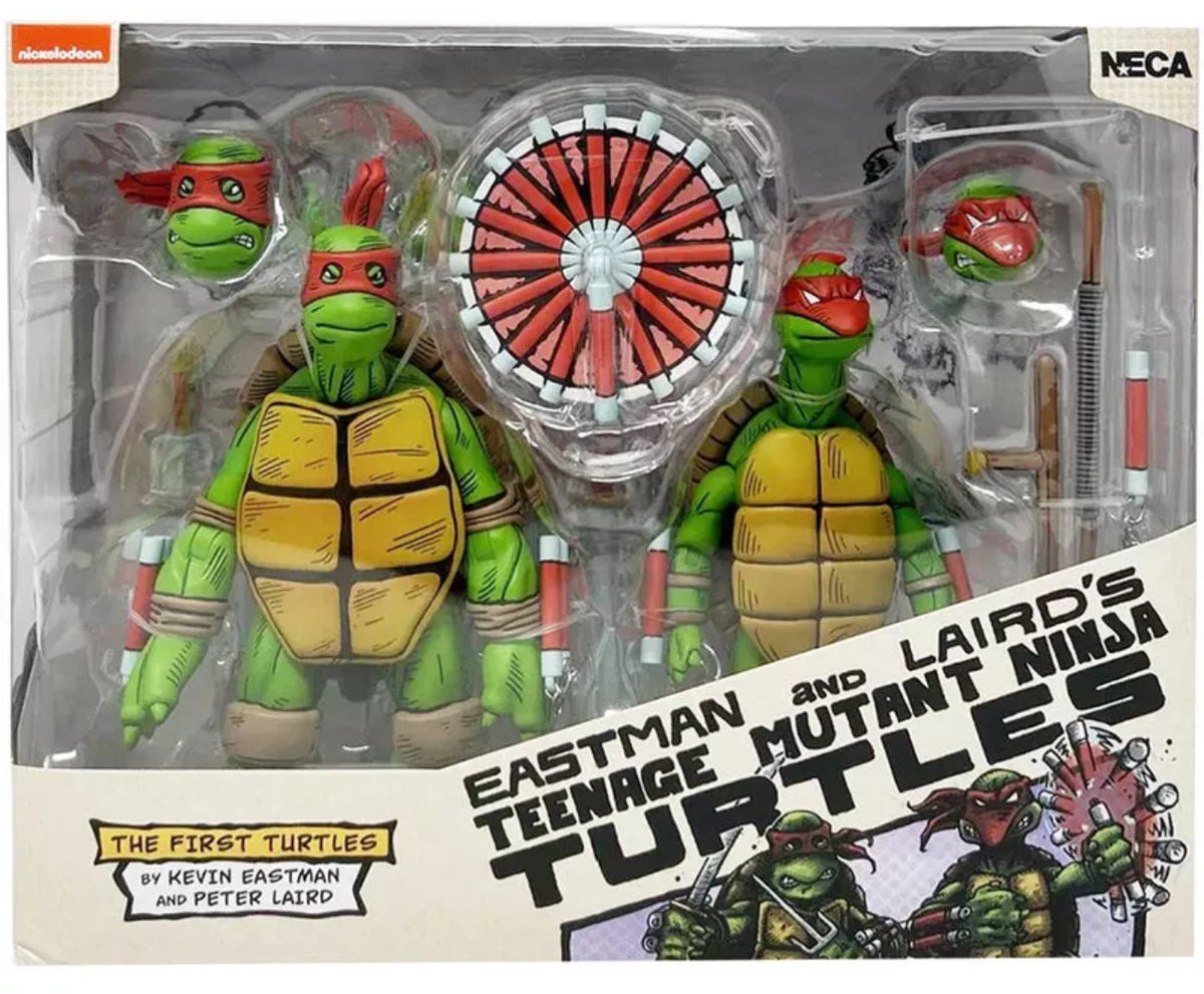 【NECA】新品 正規品 TMNT グラント＆ジャージー レッド タートルズ TMNT - First Turtle 2 Pack - NECA – eCollectibles