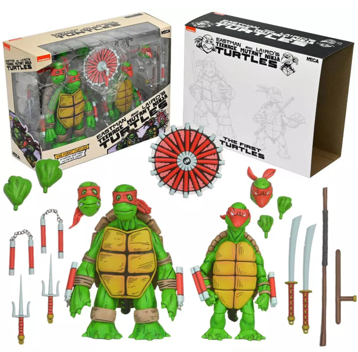 【NECA】新品 正規品 TMNT グラント＆ジャージー レッド タートルズ TMNT - First Turtle 2 Pack - NECA – eCollectibles