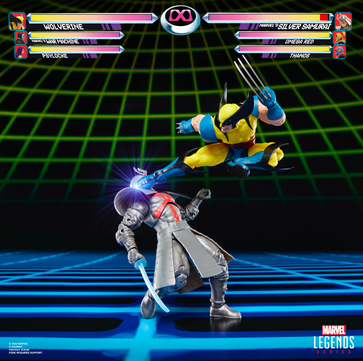 Marvel Legends - Wolverine vs. Silver Samurai - Gamerverse