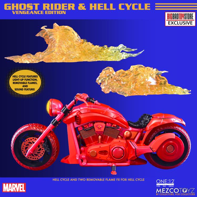 One:12 Collective - Ghost Rider @ Hellcycle (Comic Colour
