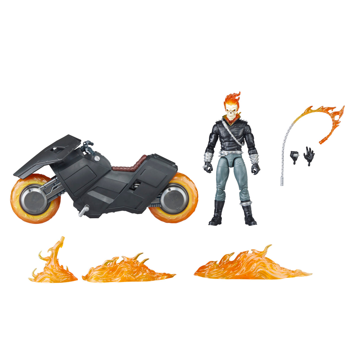 Kidrobot Ghost Rider フィギュア Marvel Legends - Ghost Rider & Hellcycle - Danny Ketch – eCollectibles
