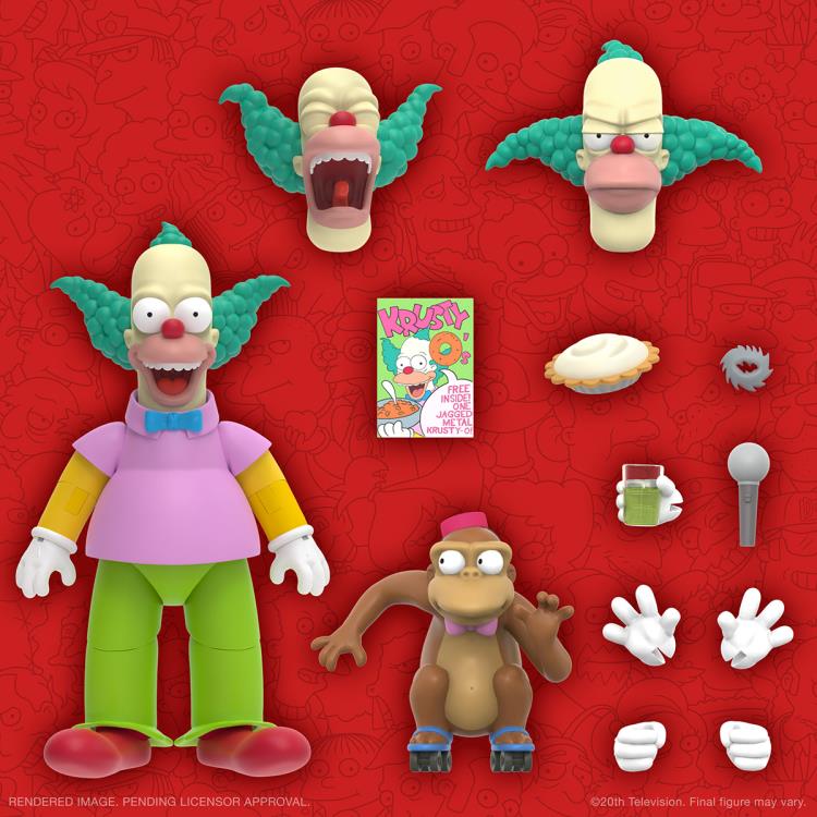 The Simpsons - Krusty The Clown and Mr Teeny - Super7 – eCollectibles