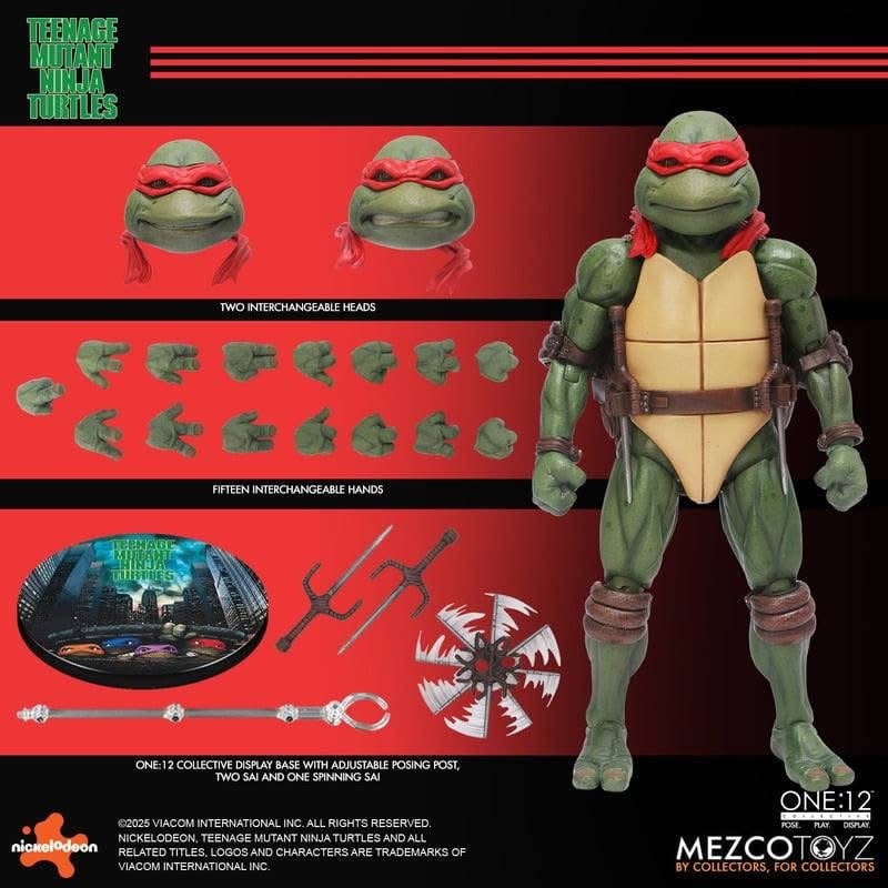 TMNT - 1990 Teenage Mutant Ninja Turtles - One:12 Collective