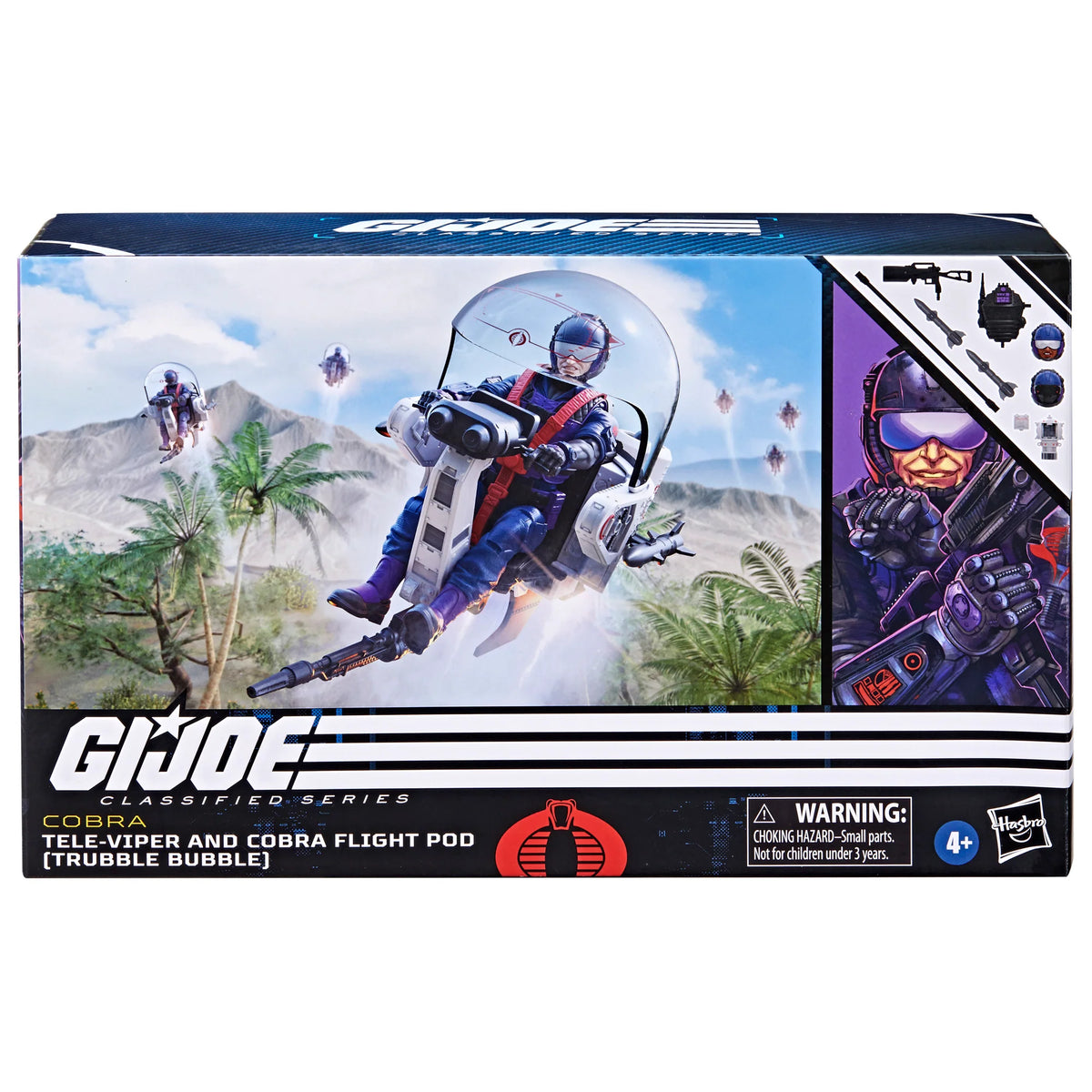 GI Joe Classified Series - Tele-Viper and Cobra Flight Pod