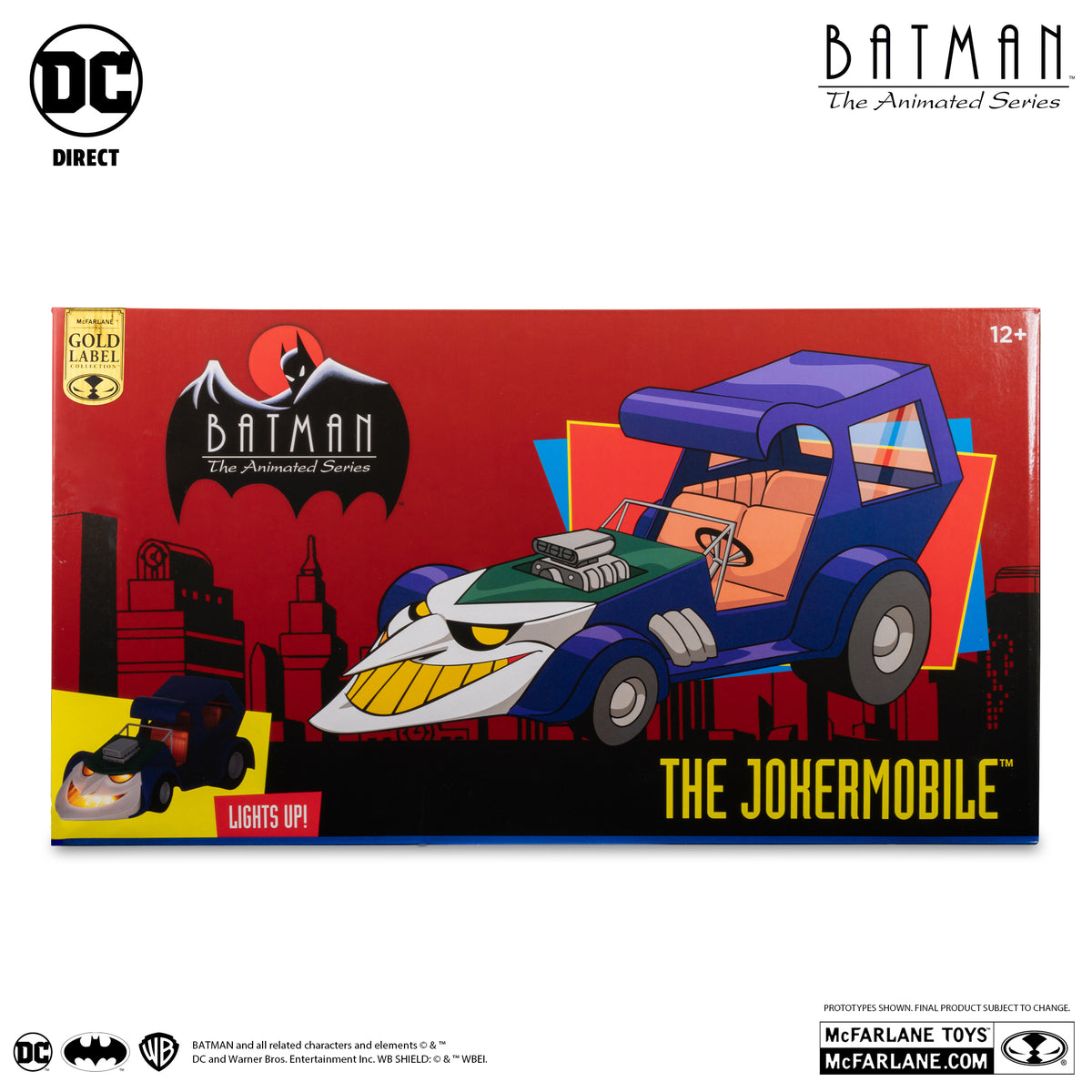 Batman The Animated Series The Jokermobile Gold Label