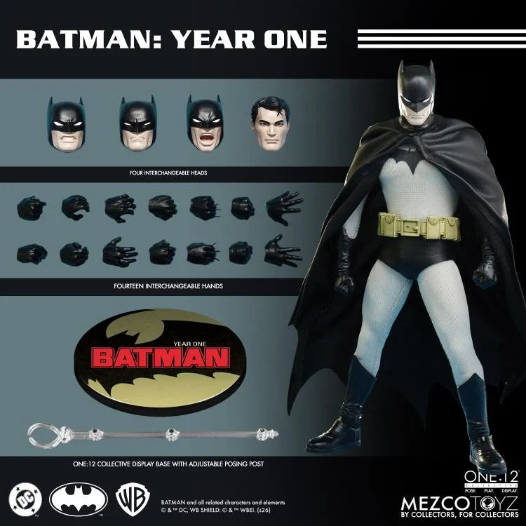 One:12 Collective - Batman - Batman: Year One - Mezco – eCollectibles One:12 Collective - Batman - Batman: Year One - Mezco – eCollectibles