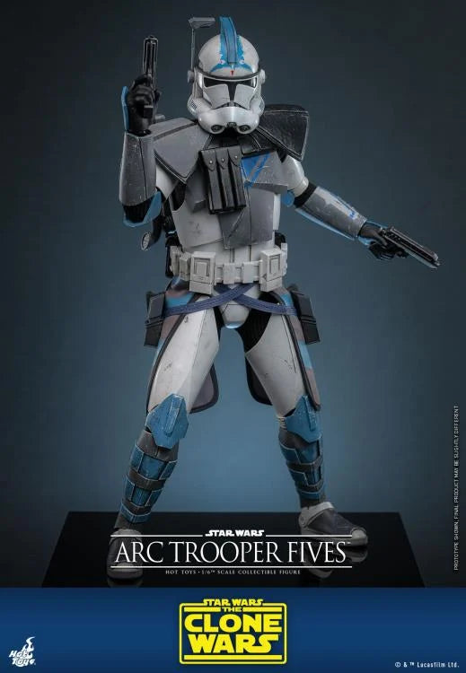 ホットトイズTMS132 スター・ウォーズARCトルーパーファイブス　Fives Star Wars: The Clone Wars - Arc Trooper Fives - TMS132 - Hot
