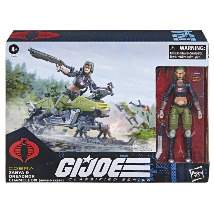 GI Joe Classified Series - Zanya & Dreadnok Chameleon (Swamp Skier