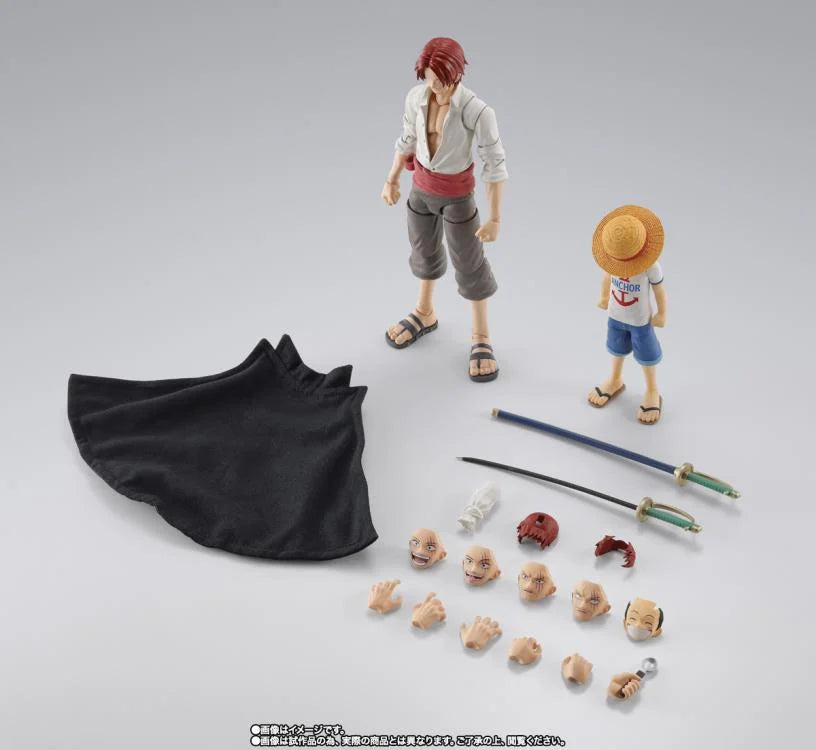 One Piece - Shanks and Monkey D. Luffy - SH Figuarts