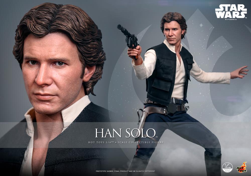 Star Wars: A New Hope - Han Solo - 1/4 Scale - QS026 - Hot Toys