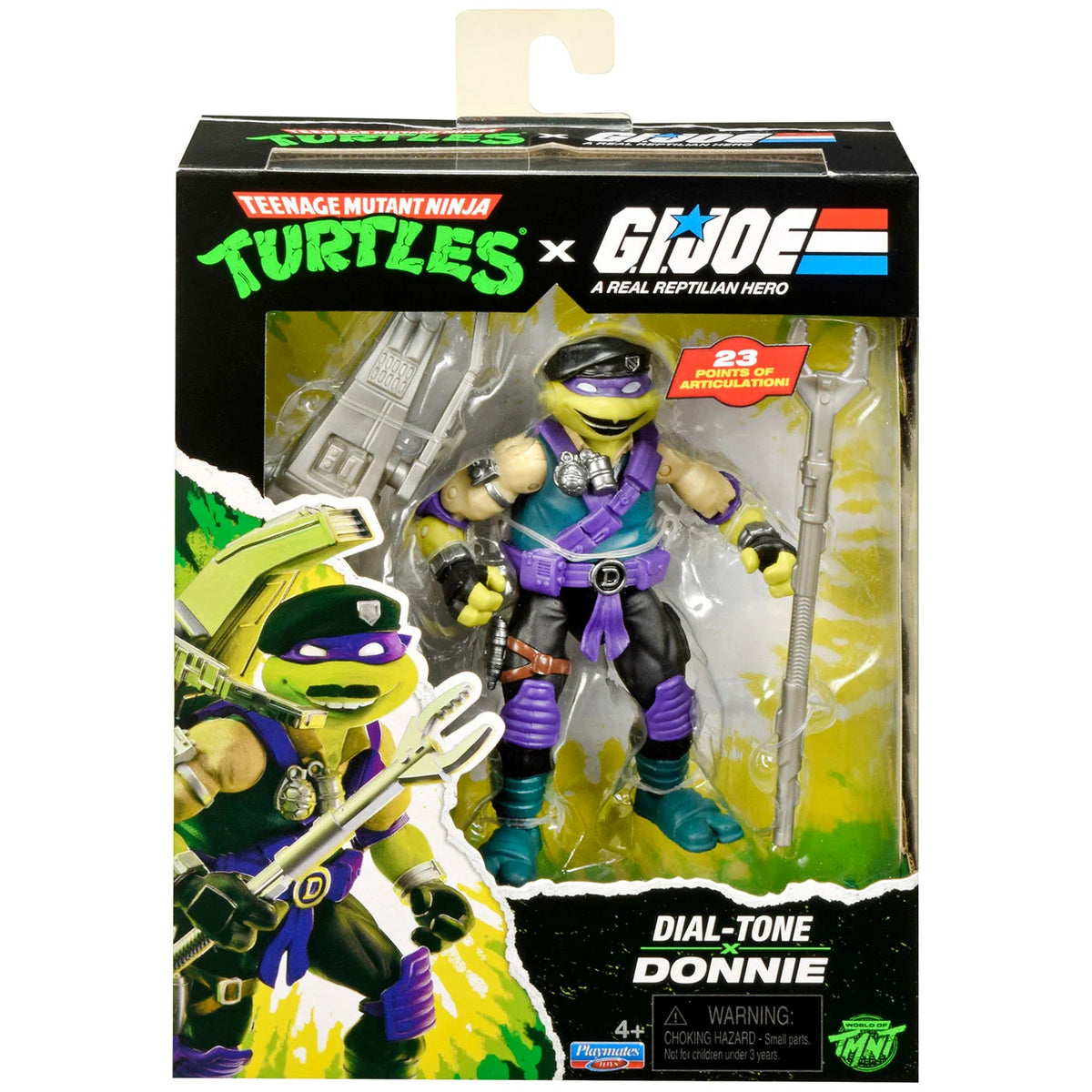 TMNT x GI Joe - Donatello as Dial-Tone - Playmates – eCollectibles