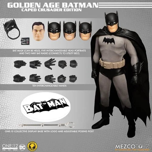 新品未開封Mezcoバットマン ワン：12 コレクティブ バットマン Amazon.co.jp: Mezco Toyz The Batman One:12 コレクティブアクション