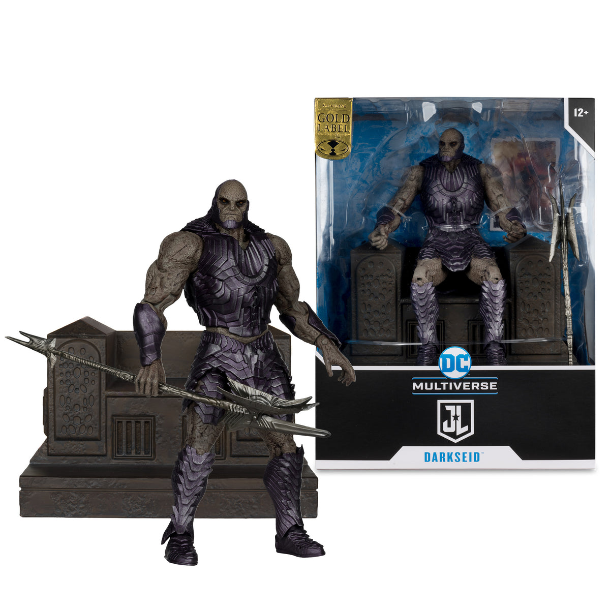 DC Multiverse - Darkseid with Throne - Gold Label - McFarlane