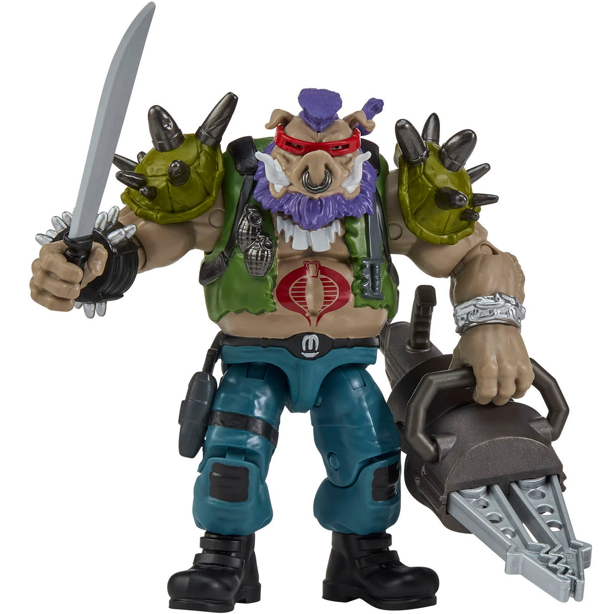TMNT x GI Joe - Bebop as Ripper - Playmates – eCollectibles