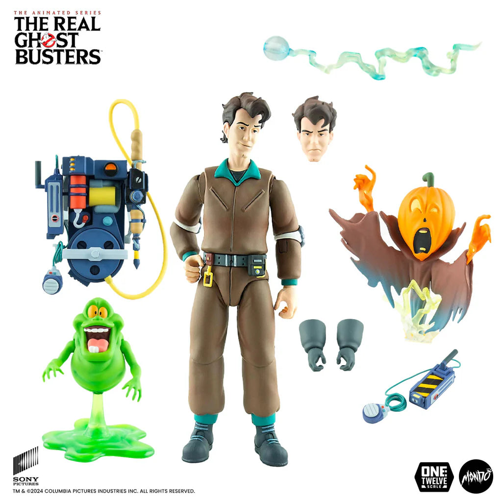 The Real Ghostbusters - Peter Venkman and Slimer - 1/12 Scale