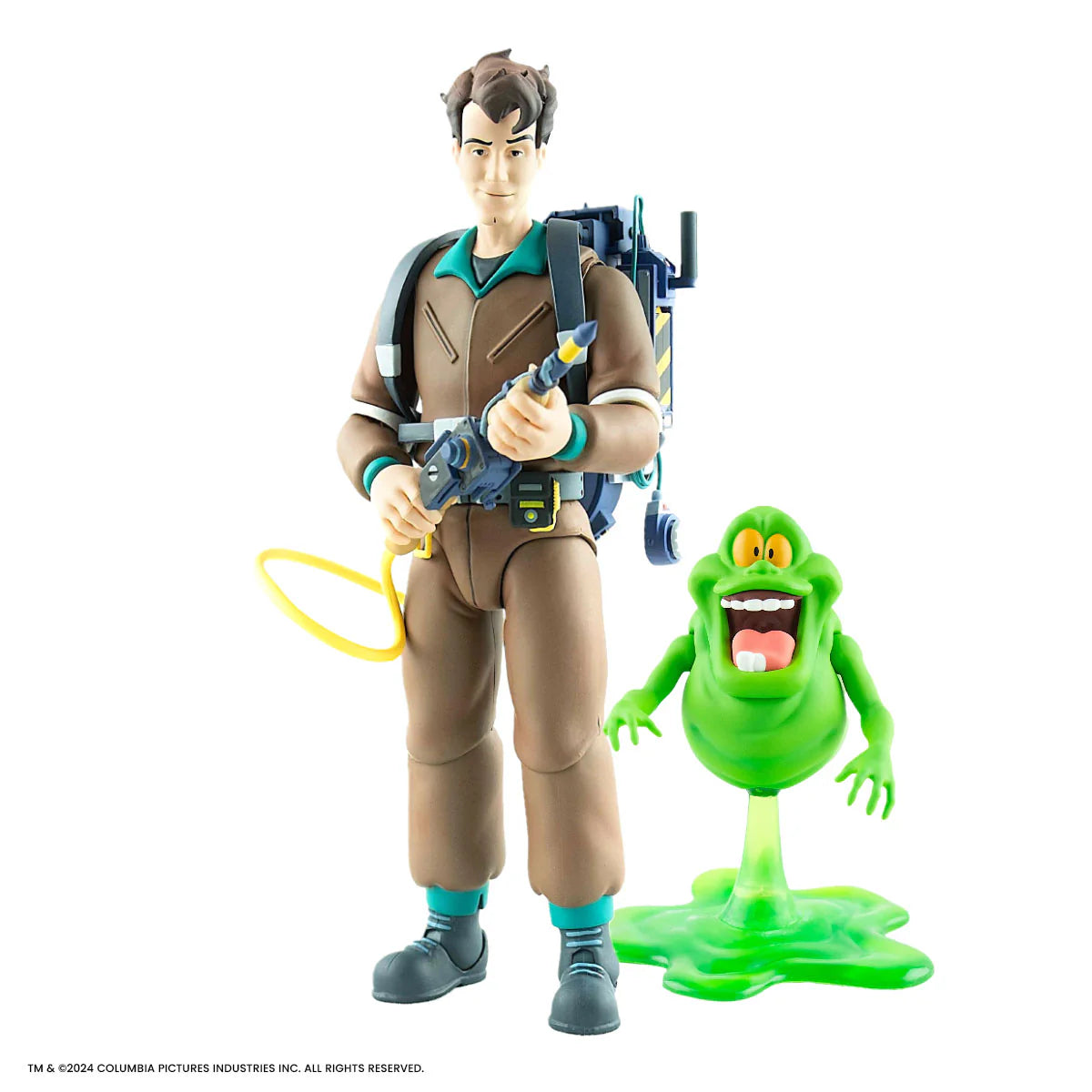The Real Ghostbusters - Peter Venkman and Slimer - 1/12 Scale
