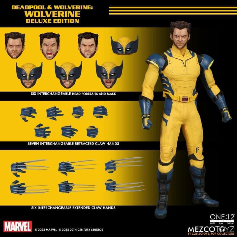 One:12 Collective- Wolverine Deadpool and Wolverine Mezco Toys