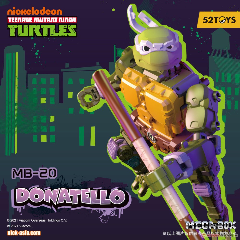 TMNT MB-20 Donatello 52Toys – eCollectibles