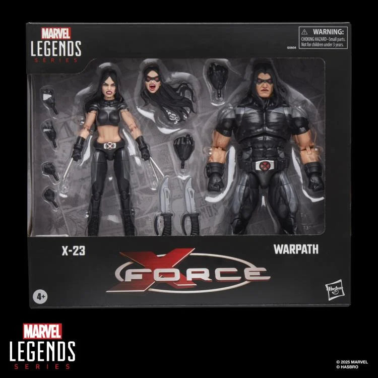 マーベルレジェンド　X force x-23 ウォーパス Marvel Legends - Warpath and X-23 - X-Force – eCollectibles