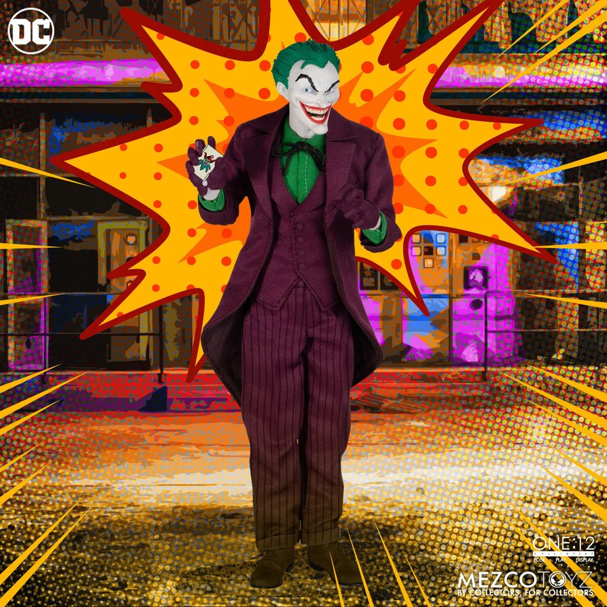 ジョーカー バットマン　one12 One:12 Collective - The Joker - Batman: The Animated Series