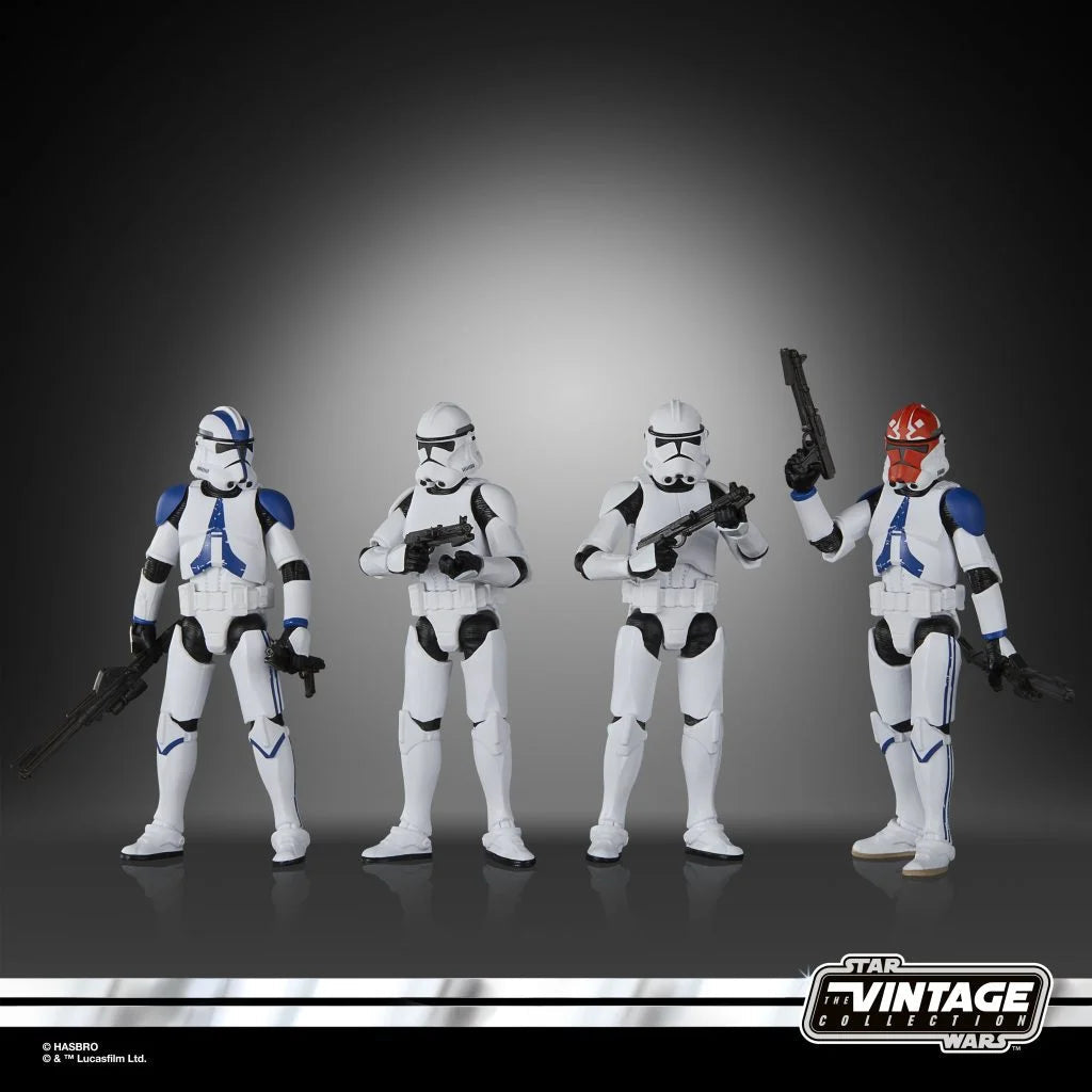 Star Wars The Vintage Collection - Phase II Clone Trooper 4-Pack