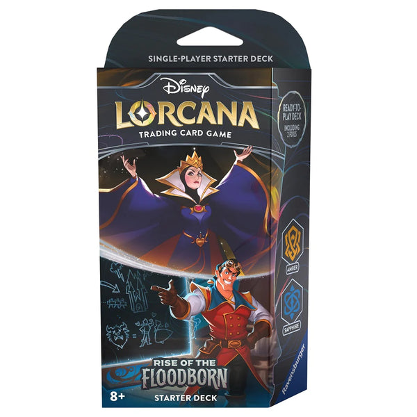 Disney Lorcana TCG - Queen and Gaston: Rise of the Floodborn - Starter Deck (7451767799984)