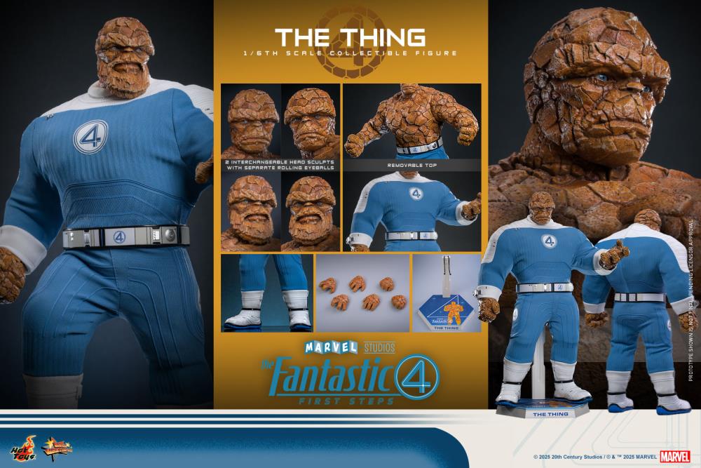 The Fantastic Four: First Steps - The Thing - Hot Toys – eCollectibles