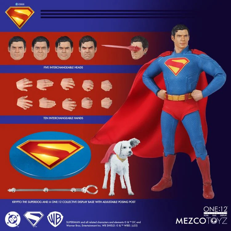 mezco one:12collective スーパーマン One12 Collective - Superman and Krypto - Mezco Toys – eCollectibles