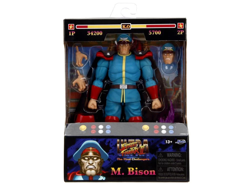 jada toys ストリートファイターセット2 Street Fighter 2 - M. Bison - Player 2 - Exclusive - Jada Toys