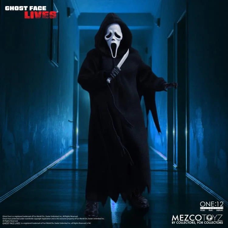 mezco one12collective ghost face 未開封品 One:12 Collective - Ghostface - Scream - Mezco – eCollectibles
