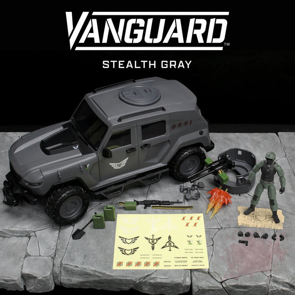 Action Force - Vanguard (Grey) - Valaverse (7451031961776)