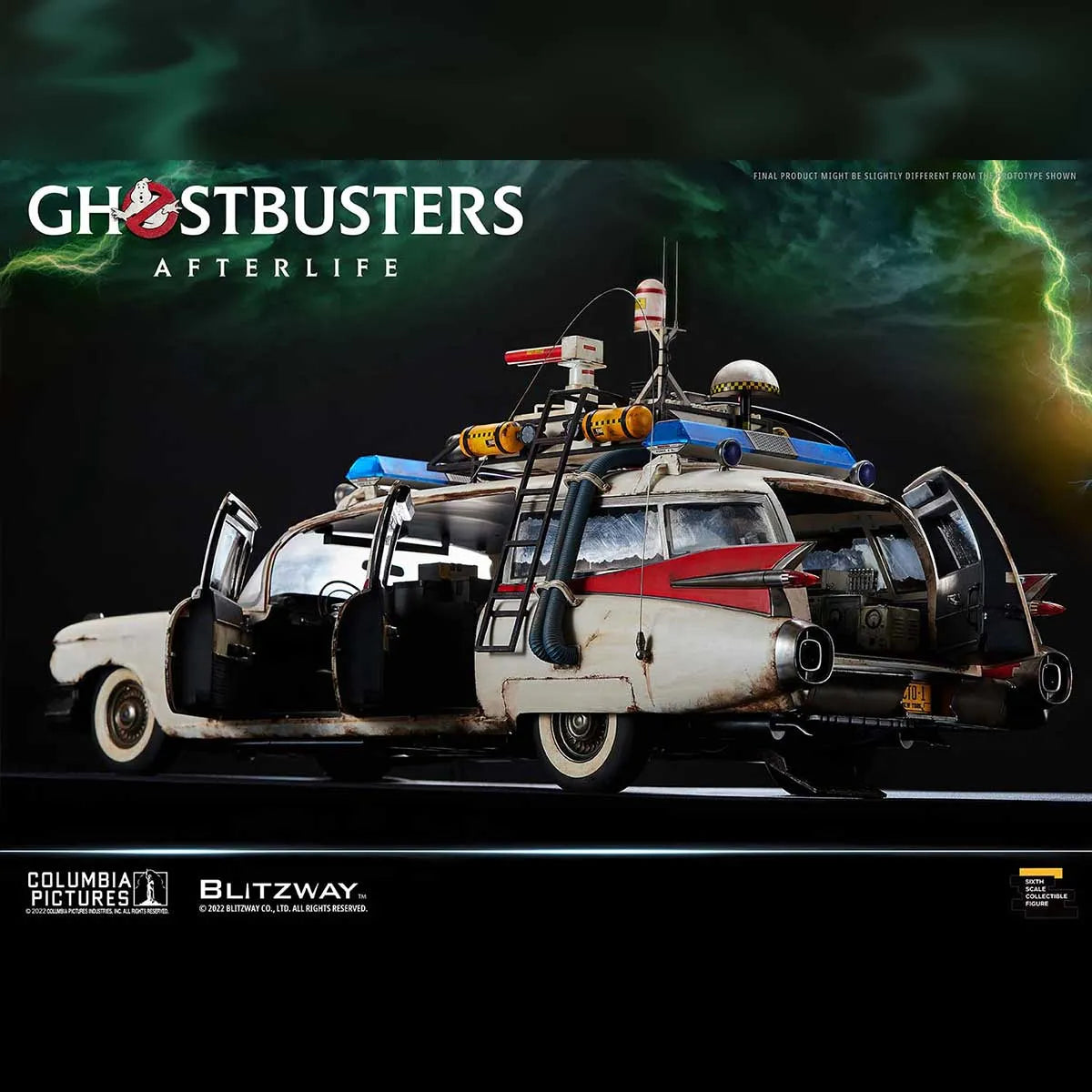 Ghostbusters - 1/6 Ecto-1 Afterlife - Blitzway