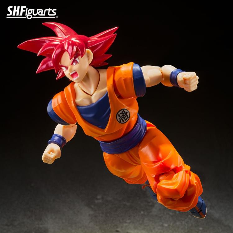 Dragon Ball Super - Super Saiyan God Goku (Saiyan God of Virtue) - SH –  eCollectibles