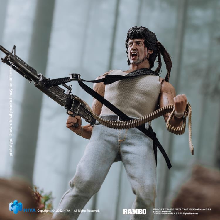 Exquisite Super Series - John Rambo 1/12 - HIYA Toys – eCollectibles