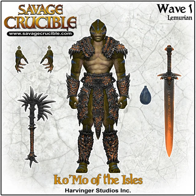 Savage Crucible - Ko'Mo' of the Isles - Wave One – eCollectibles