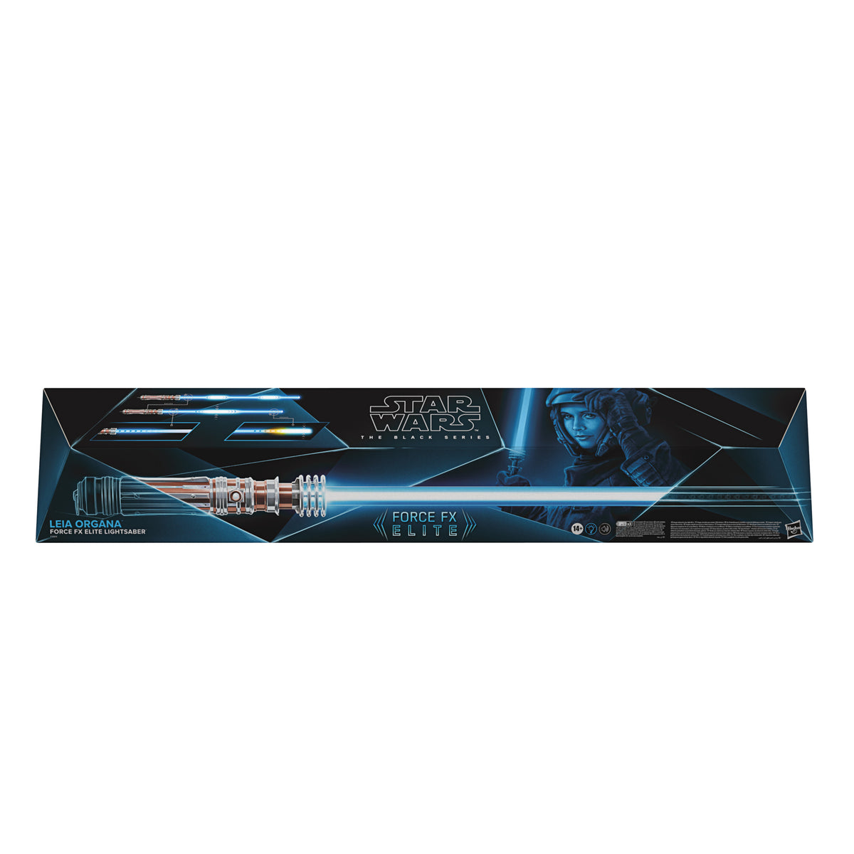 Hasbro Star Wars The Black Series Leia Organa Force FX Elite Lightsaber Blue