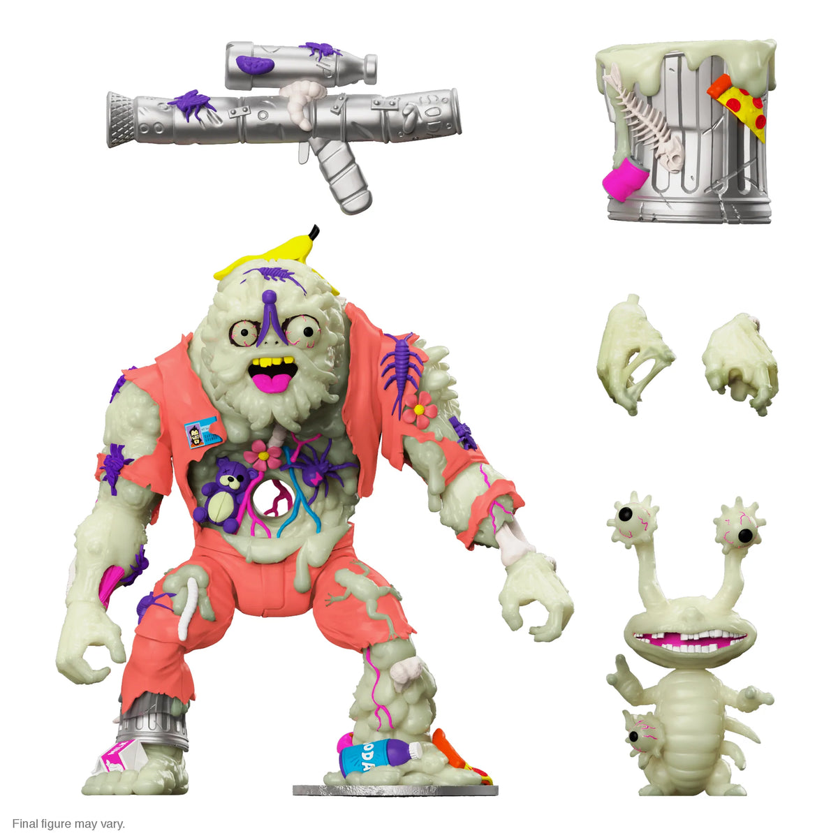 TMNT GITD Muckman and Joe Eyeball NYCC Super7 Ultimates eCollectibles