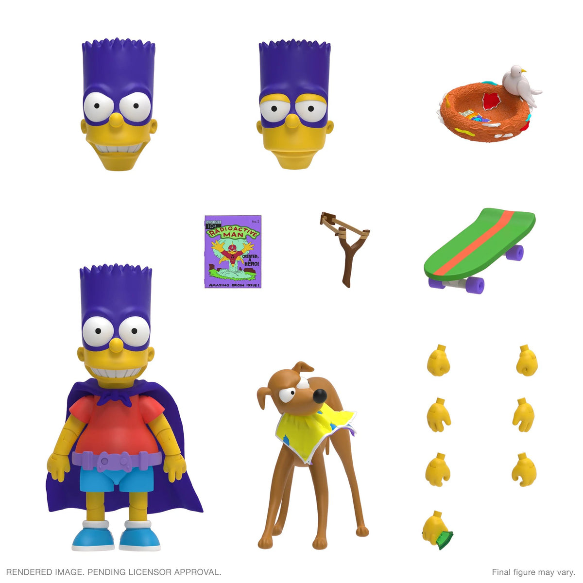 Bartmanさん専用　エピソード1  3点セット The Simpsons - Bartman (Bart Simpson) - Super7 Ultimates
