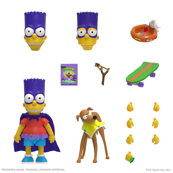 The Simpsons - Bartman (Bart Simpson) - Super7 Ultimates (7012302749872)