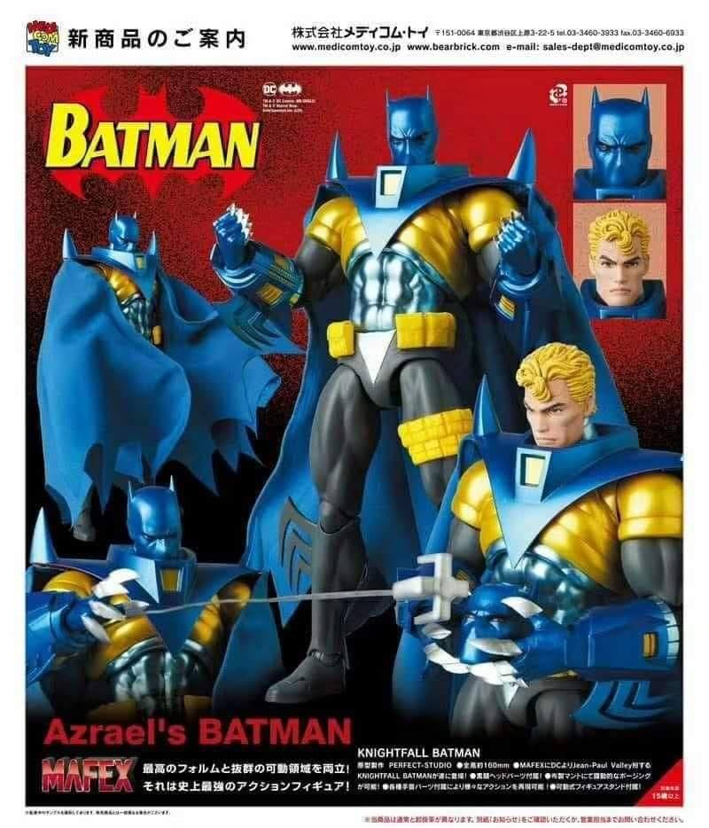 アメコミ MAFEX No.144 KNIGHTFALL BATMAN Batman: Knightfall - Azrael Batman - Mafex 144 – eCollectibles