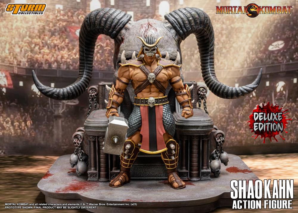 【ストームコレクティブルズ】シャオカーン　デラックスエディション Mortal Kombat - Shao Kahn Deluxe - Storm Collectibles – eCollectibles