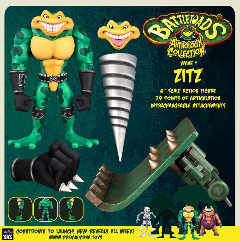 BattleToads - Zitz - Wave 1 – eCollectibles