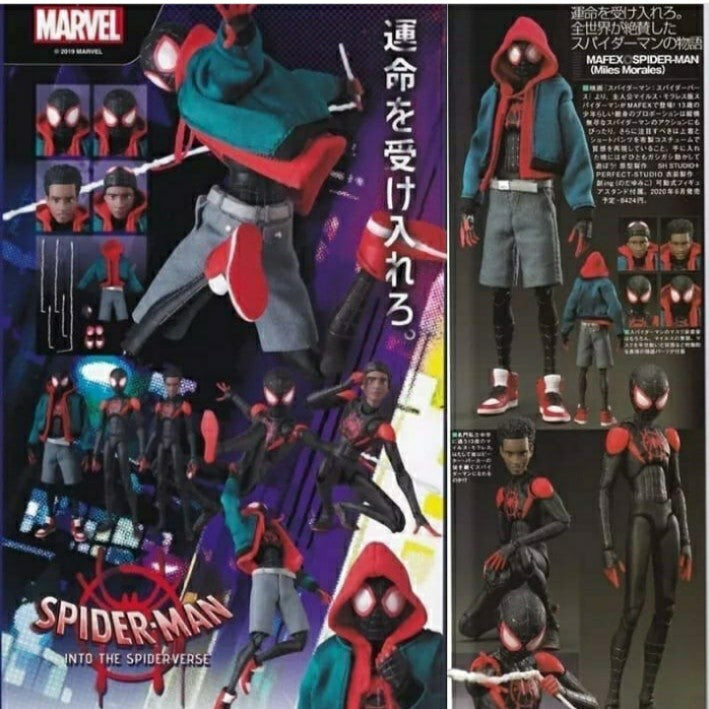 Mafex miles best sale morales spider verse