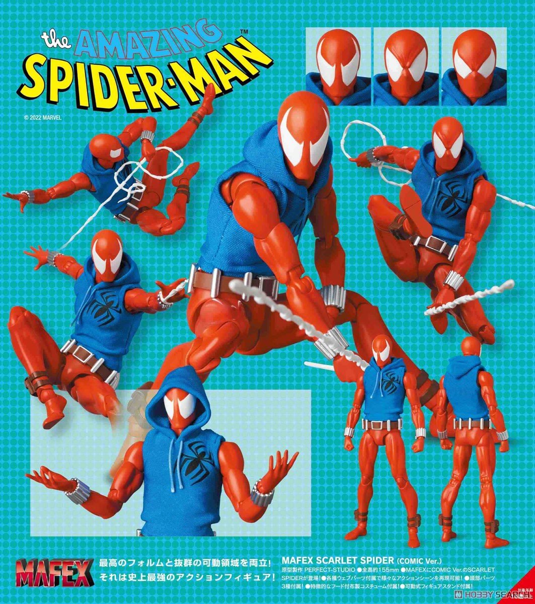 Scarlet spider best sale man figure