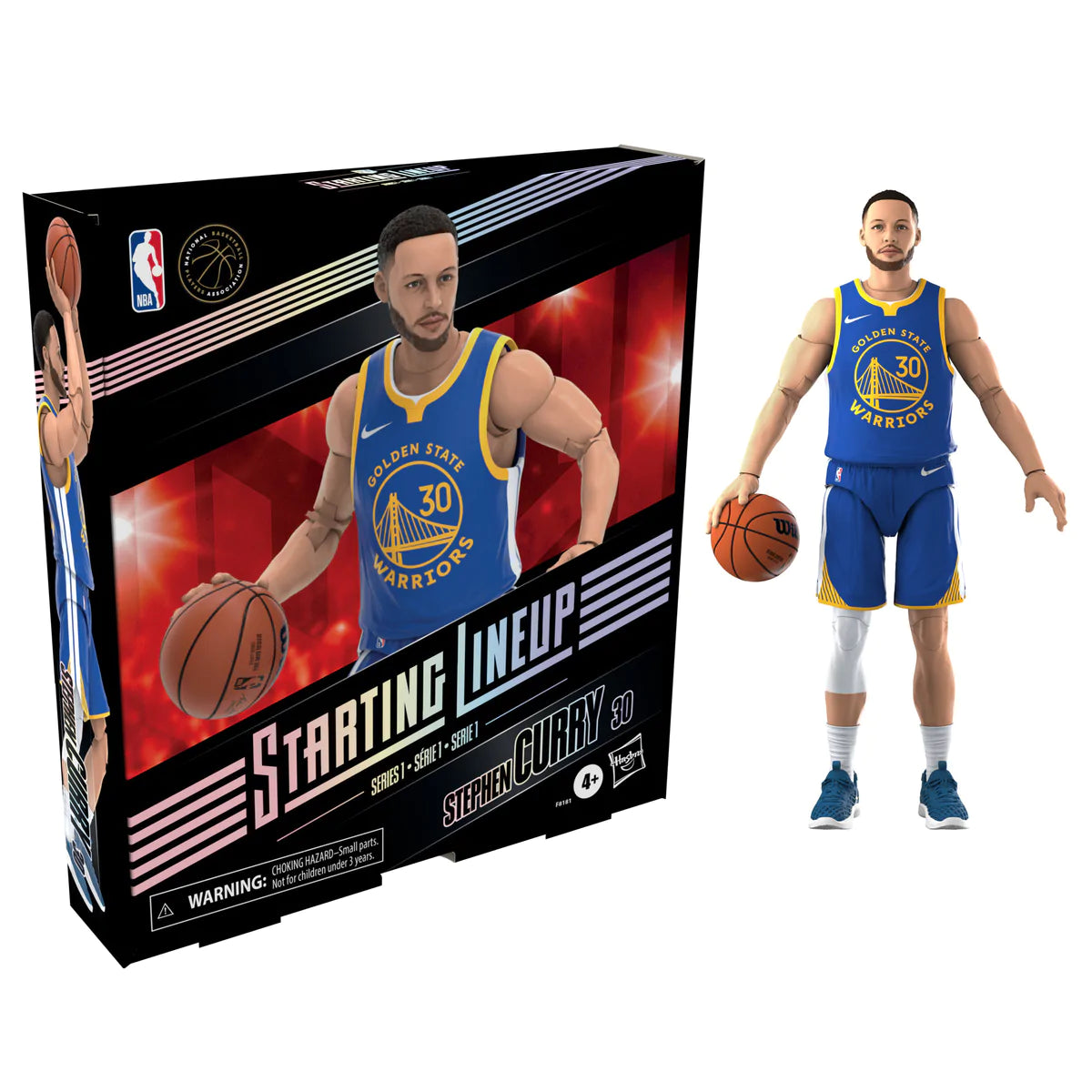 STARTING LINEUP NBA SERIES 1 STEPH CURRY ACTION FIGURE SEALED TOY