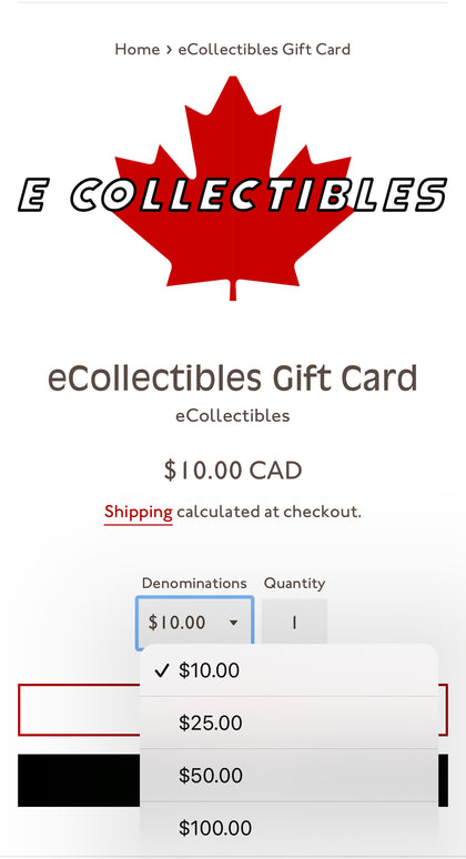 Gift Cards
